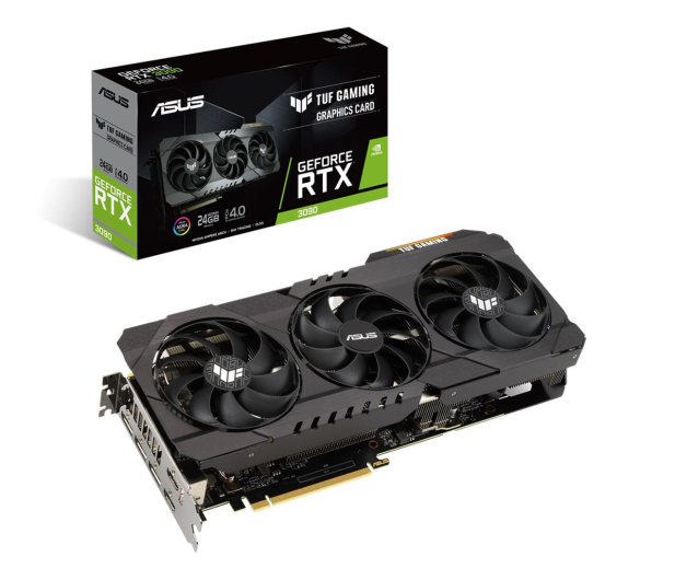 ASUS GeForce RTX 3090 TUF GAMING 24GB GDDR6X - 590078 - zdjęcie